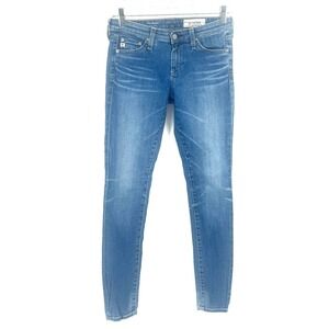 AG Adriano Goldschmied The Legging Super Skinny Jeans 25R Blue 25x27